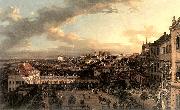 BELLOTTO, Bernardo View of Warsaw from the Royal Palace nl Spain oil painting reproduction